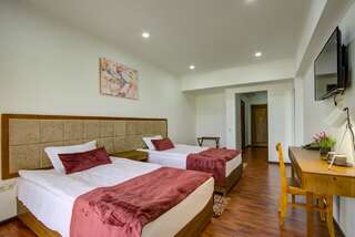 Отель Gold Association Hotel Чолпон-Ата Двухместный номер с 2 отдельными кроватями и видом на озеро-4